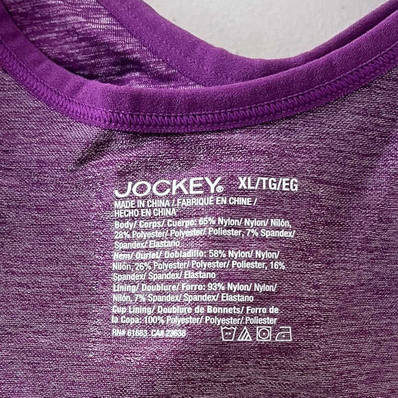 Jockey Women’s Molded Cup Seamfree Bralette size XL (set of 2) - Picture 14 of 16